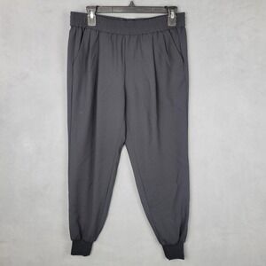 Joie Pants Womens XS Black Jogger Elastic Waist Cuffed Ankle Casual‎